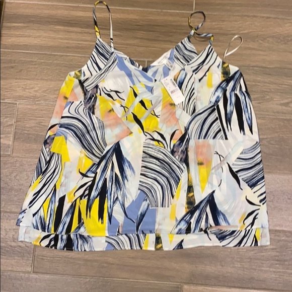 Addition Elle Women Multicolor All Over Print Camisole Top Plus Size 0X - Picture 3 of 4